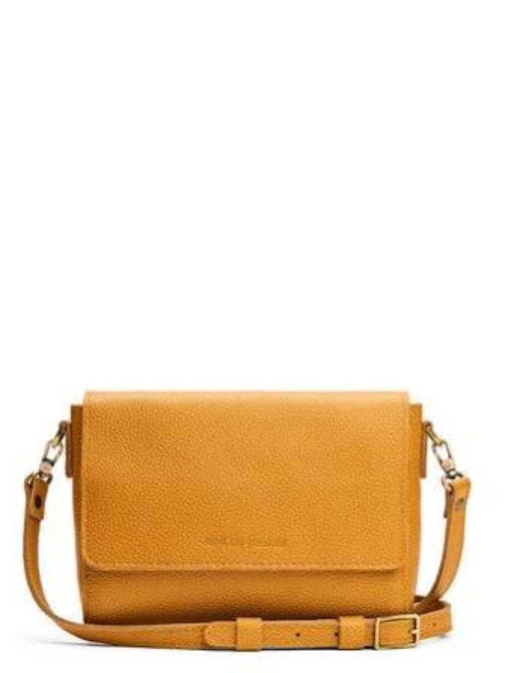 Porland Leather METRO Crossbody Leather Bag - Sunshine